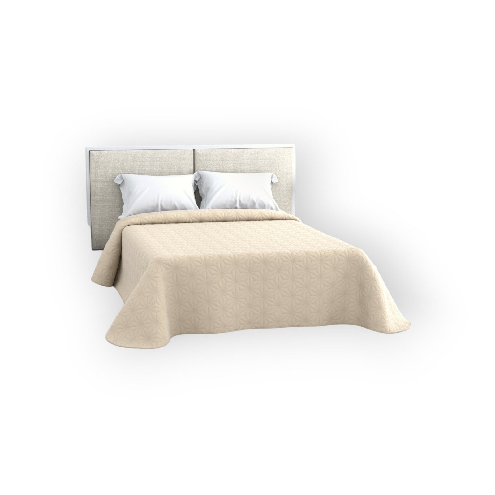 Colcha de Verano Reversible con Diseño Geométrico - Color Beis - Elegancia y Frescura por Solo 15€ - Envío Gratis en Mercatienda.es