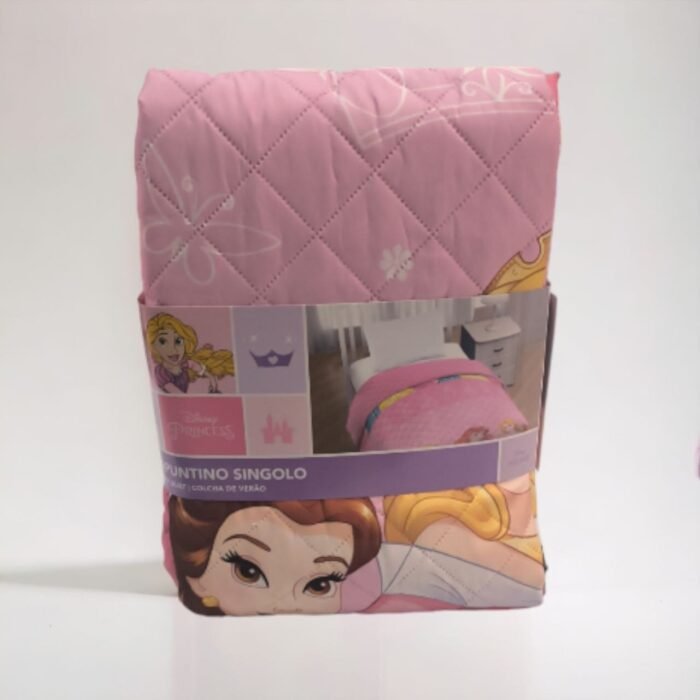 Colcha Princesas Disney - Rodea tus noches de la elegancia y la aventura de las Princesas Disney, con esta colcha de 90cm es sinónimo de sueños mágicos. - Envío Gratis en Mercatienda.es - Imagen 2