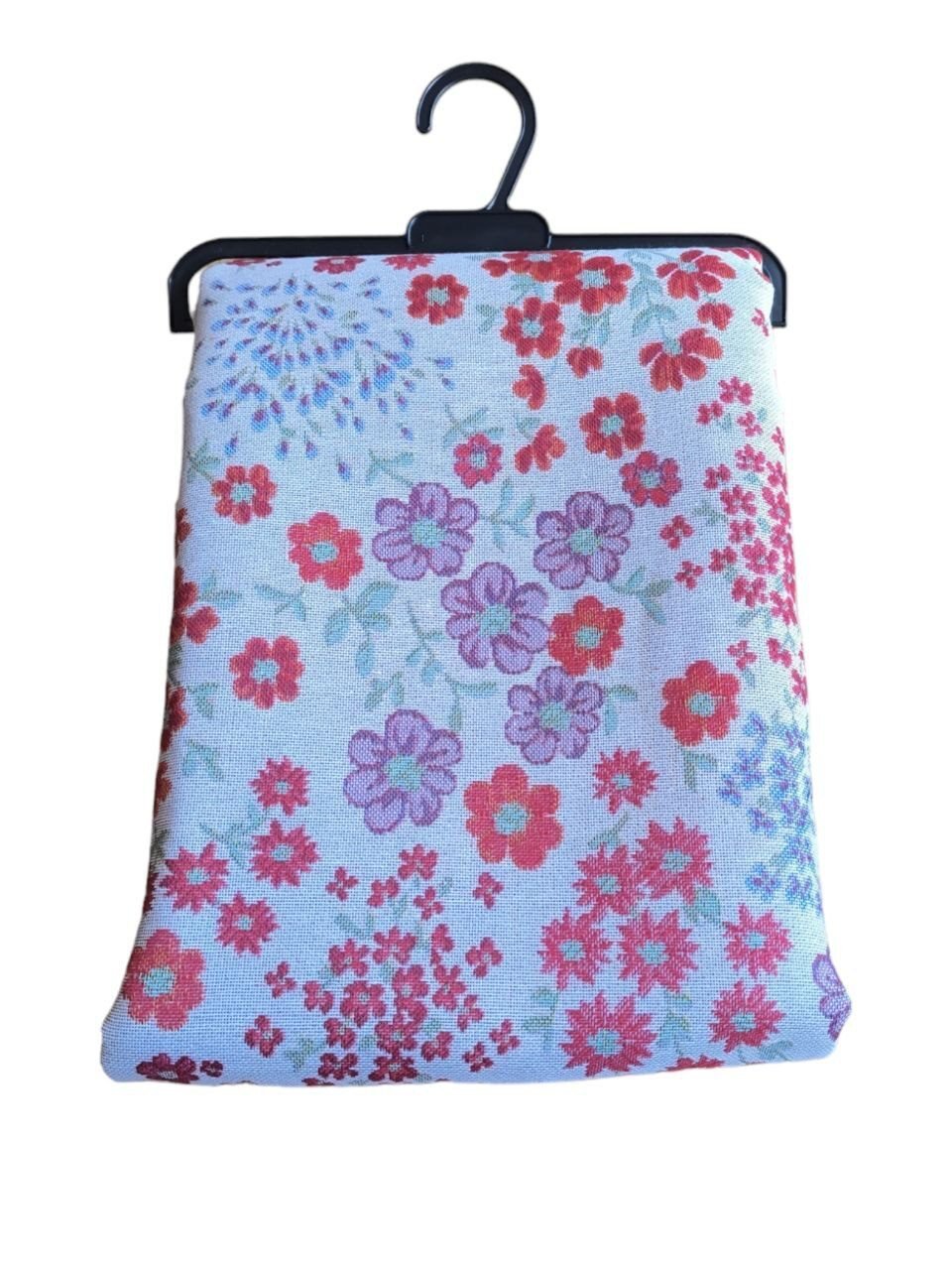 Cortina de calle Ramos de Flores Rojas 140×260 cm | Jacquard - Imagen 5