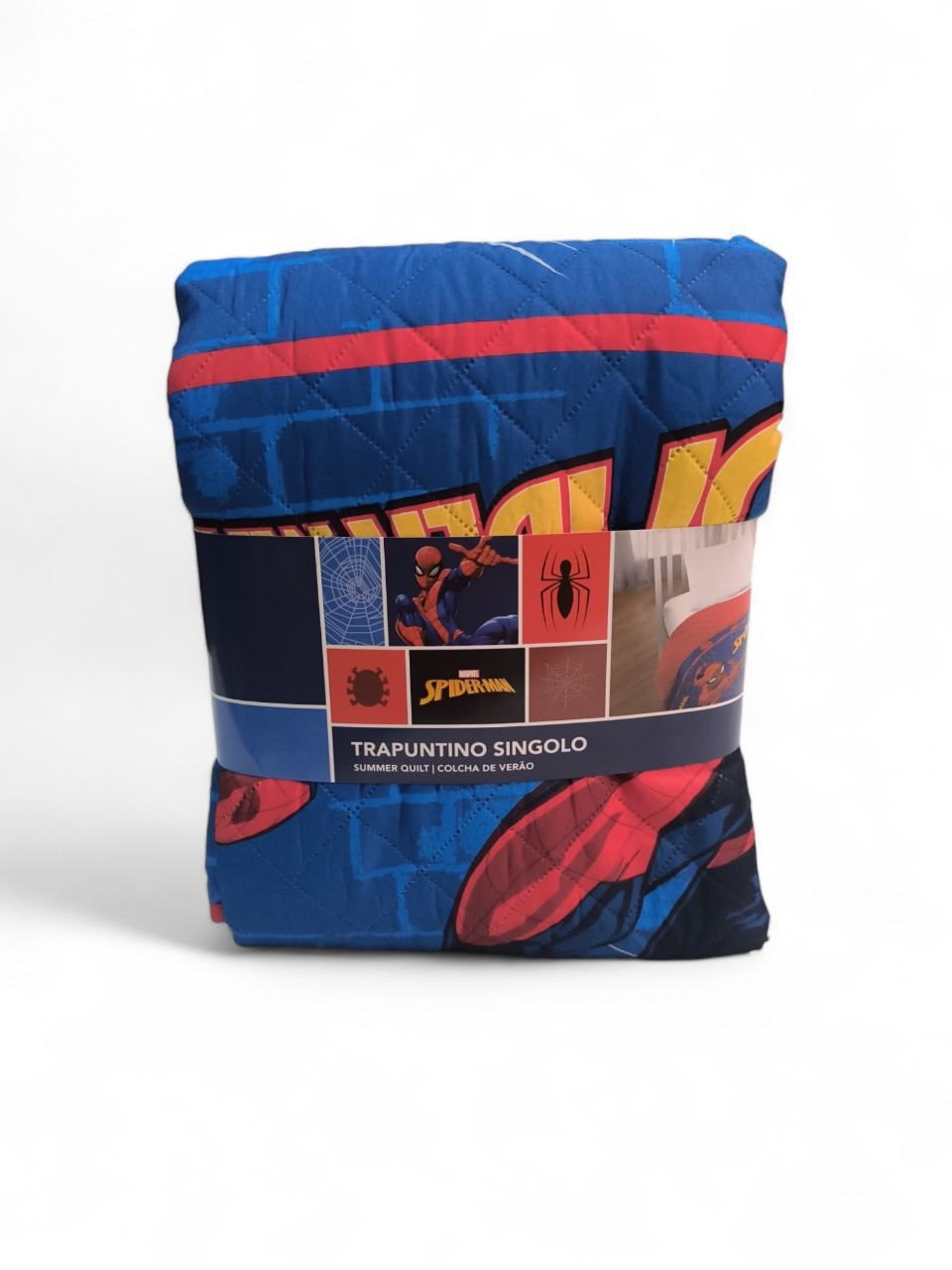 Colcha Spider-Man - El trepa muros favorito de Marvel se balancea en esta colcha dinámica, perfecta para proteger tus sueños y decorar con acción.- Envío Gratis en Mercatienda.es - Imagen 2