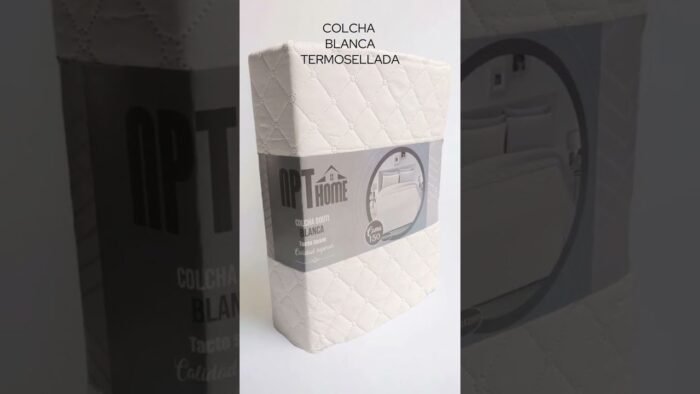 Colcha Bouti Blanca de cama Reversible de PT Home - Imagen 11