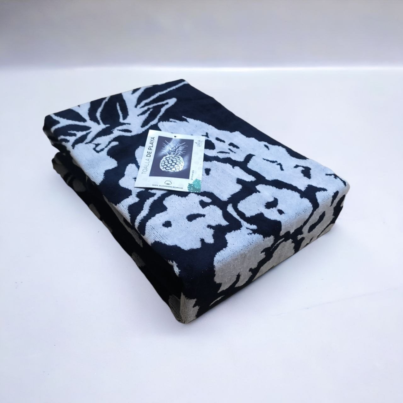 Toalla de Lujo de Algodón Egipcio con Diseño de Piña - Perfecta para Playa y Baño - Imagen 6