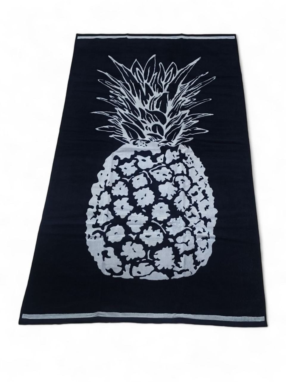 Toalla de Lujo de Algodón Egipcio con Diseño de Piña - Perfecta para Playa y Baño - Imagen 3