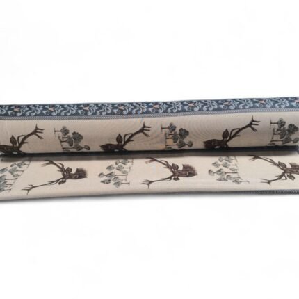 Telas Jacquard Alpujarreña Ciervos - 280cm Alto, Ancho a Medida