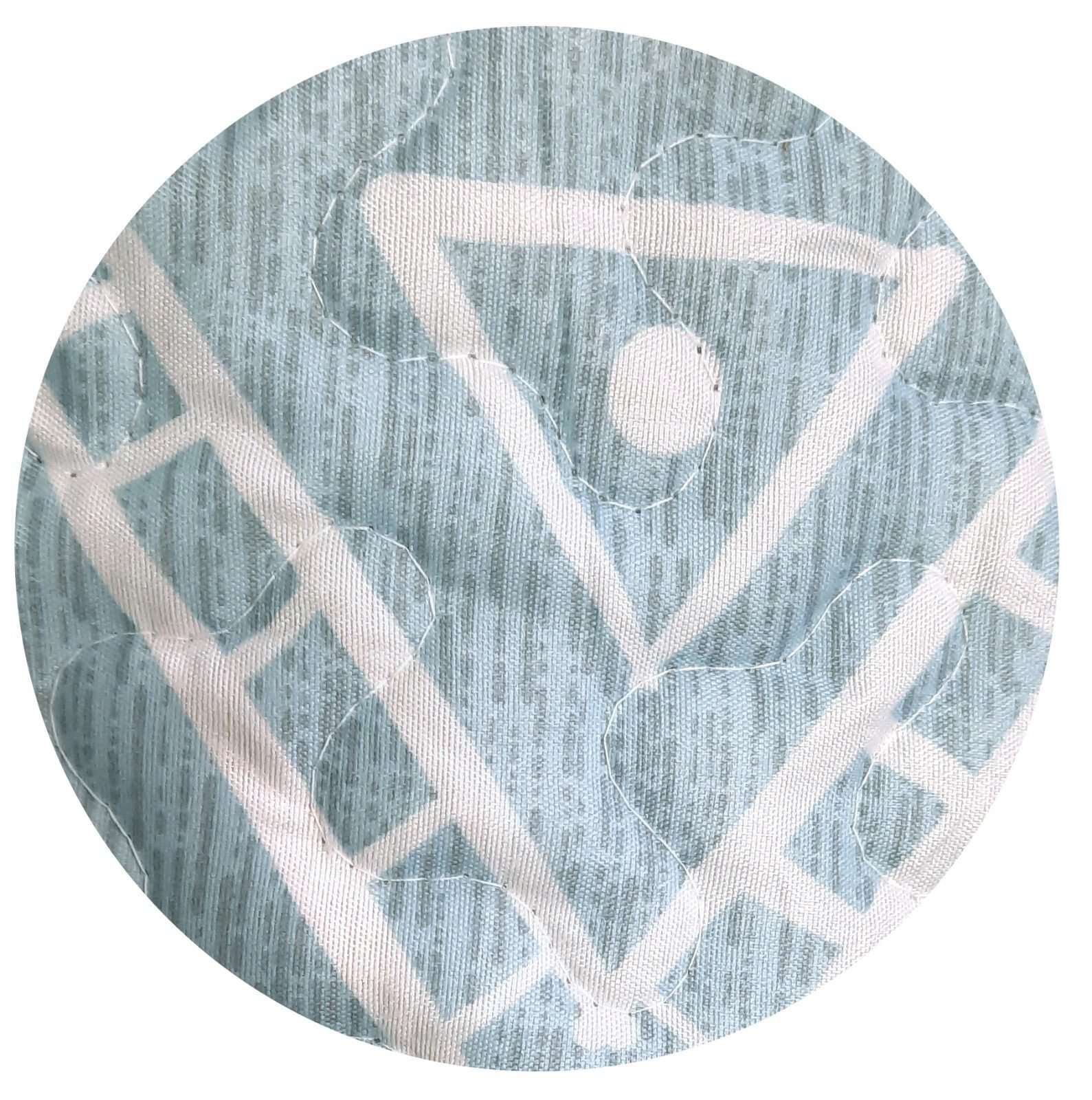 Colcha bouti cosida reversible cubrecama modelo zafiro para primavera/verano/otoño - Mercatienda.es - Imagen 2