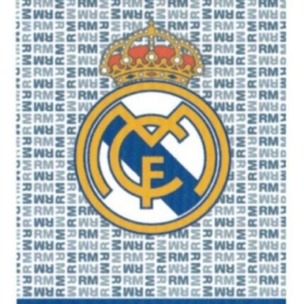 Toalla de Playa Real Madrid 100% Poliéster - 70 cm x 140 cm-RM 18065