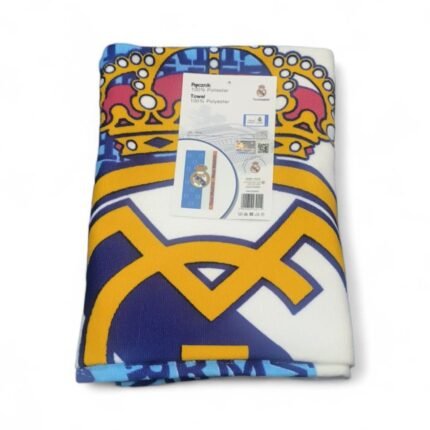 Toalla de Playa Real Madrid 100% Poliéster - 70 cm x 140 cm-RM 180065