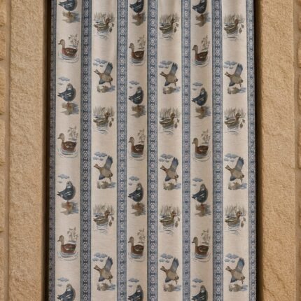 Cortina de calle Patitos 140×260 cm en tejido Jacquard