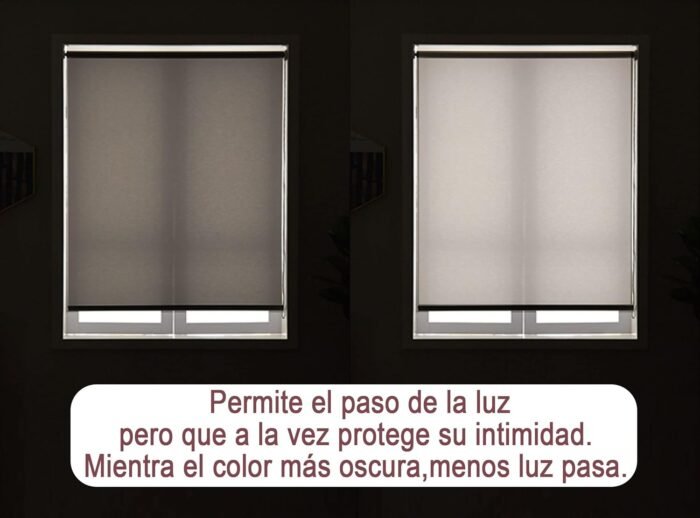 Estor Enrollable Naranja: Diseños Elegantes y Modernos - Imagen 2