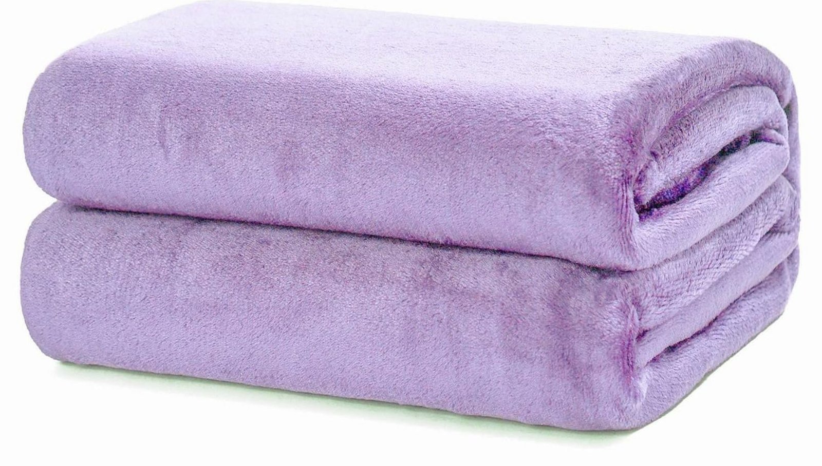 Manta Sofá, Cama y Viaje en Lila claro, tienes 3 tamaños Ultra suave, micro seda, No suelta pelo. - Imagen 2