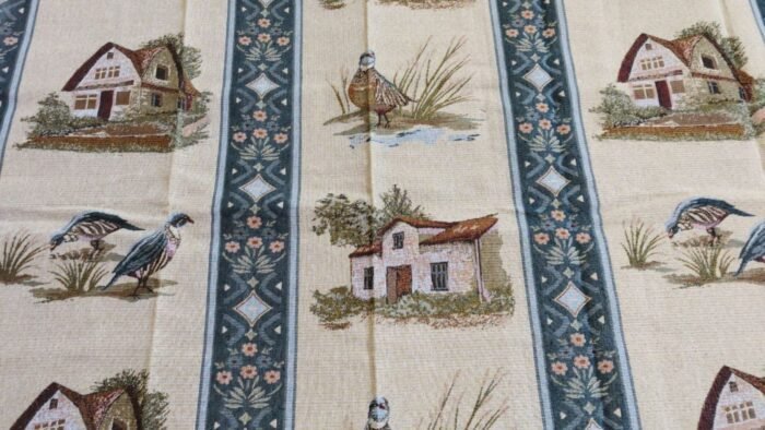 Cortina de calle Alpujarra, Perdices camperas 140x260cm: Para Interior/Exterior, Hecha en España - Imagen 7