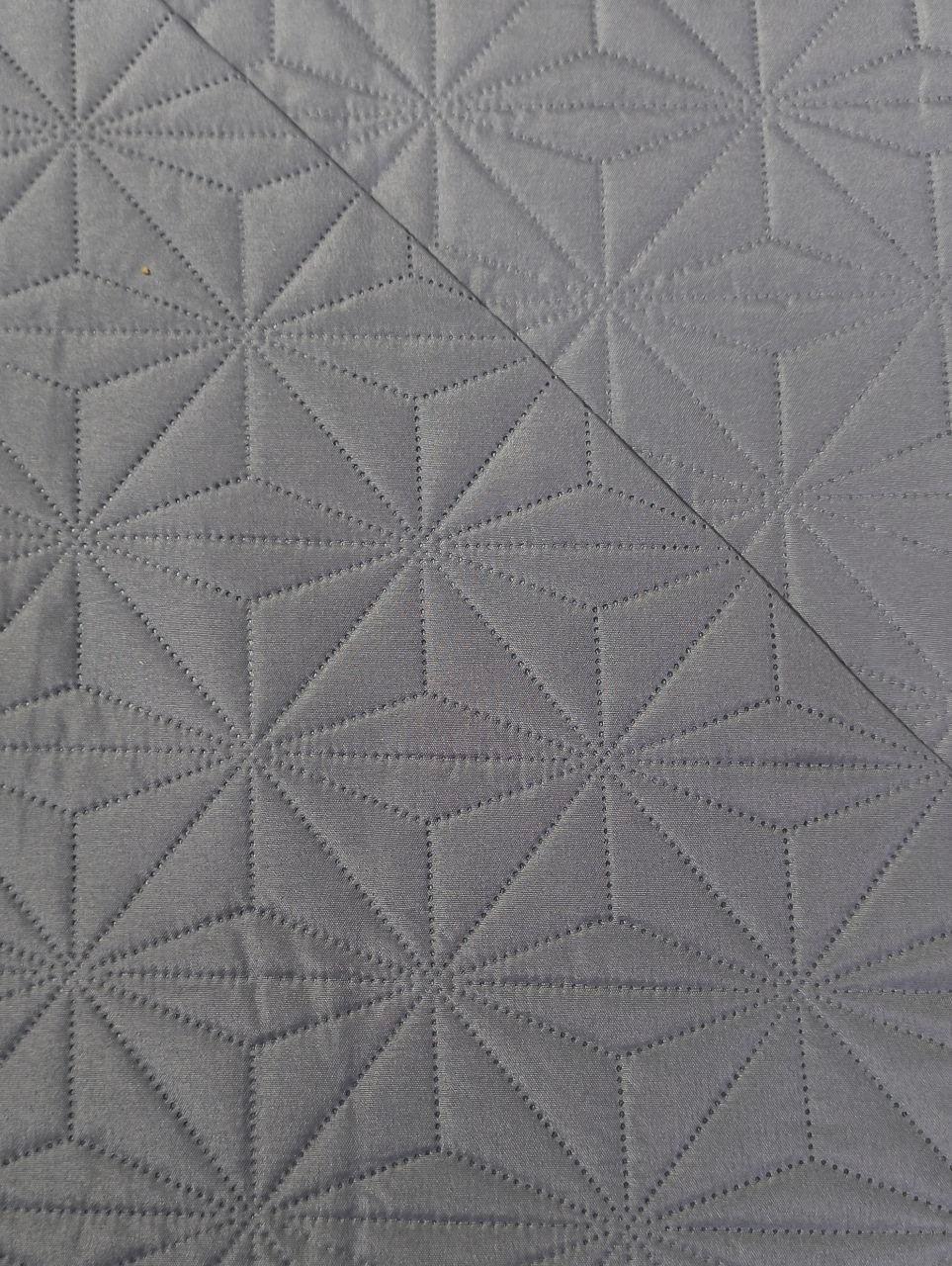 Colcha Reversible de Verano Gris para Cama - Imagen 3