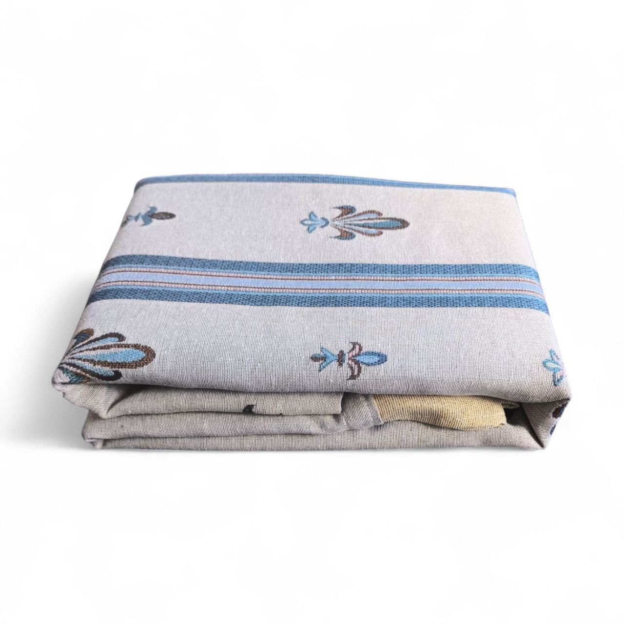 Cortina de calle Flor de Lys Azul 140×260 cm | Jacquard - Imagen 4