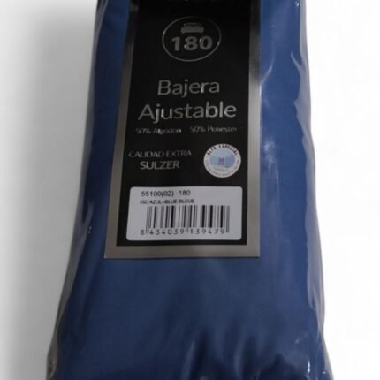 Sábanas Bajeras Azul Roomers: Ajuste Ideal 30cm