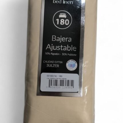 Sábanas Bajeras Ajustables Roomers - Crema, 30cm