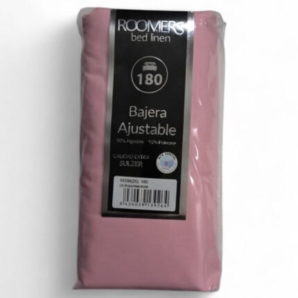 Sábanas Bajeras Rosa Roomers: Ajuste Ideal 30cm - Compra Ya