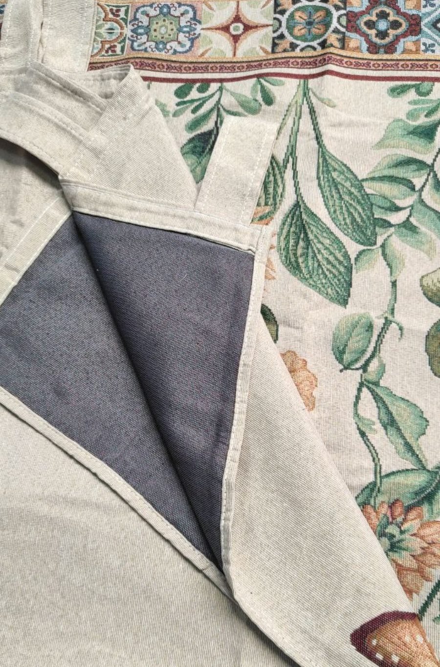 Cortina de calle Mariposas y Girasoles 140×260 cm | Jacquard - Imagen 6