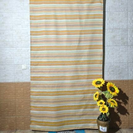 Cortina de calle Rayas Amarillas 140×260 cm | Jacquard
