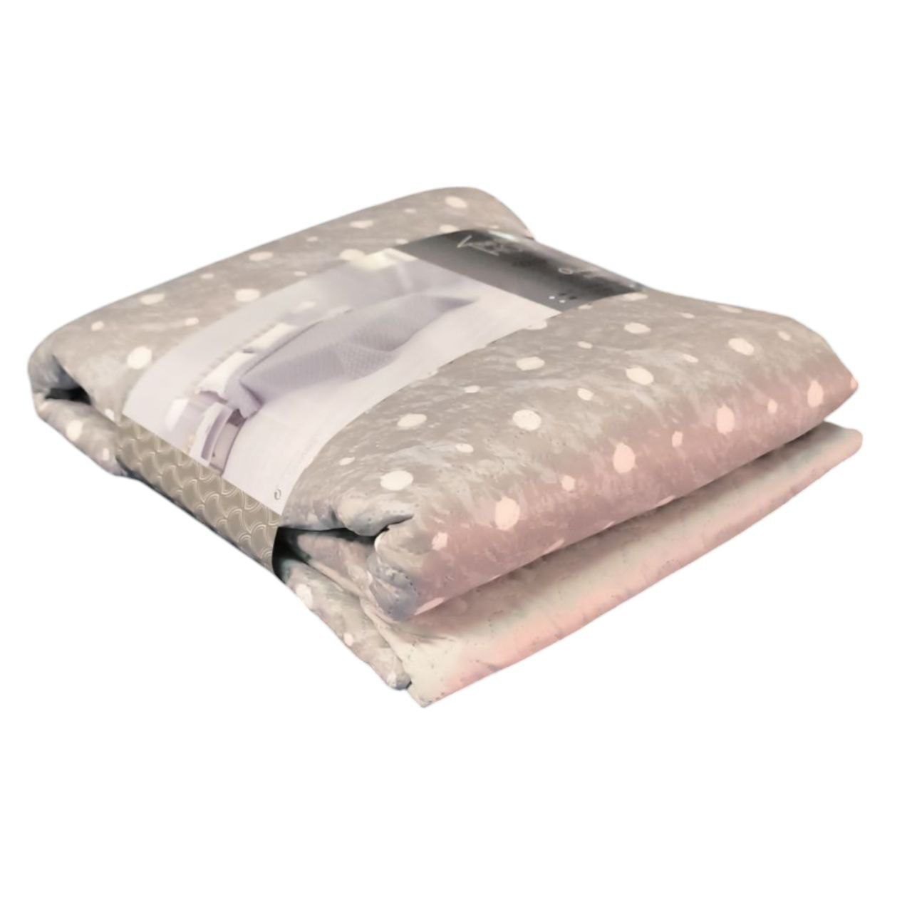 Colcha de entretiempo Olimpia Gris ligera y elegante para cama 90, 105, 135 y 150 cm - Imagen 4