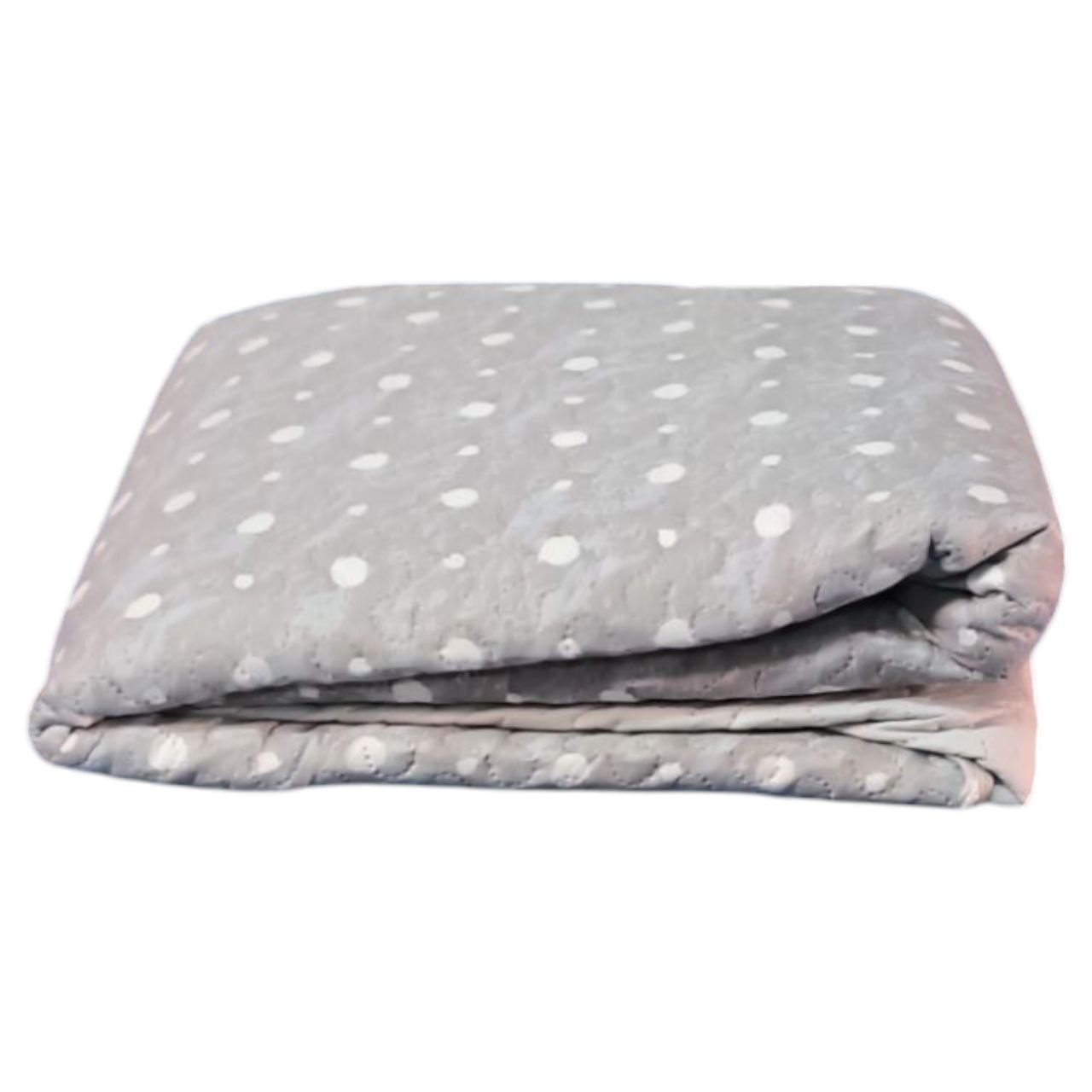Colcha de entretiempo Olimpia Gris ligera y elegante para cama 90, 105, 135 y 150 cm - Imagen 6