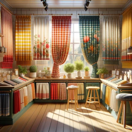 Cortinas de cocina y cortas
