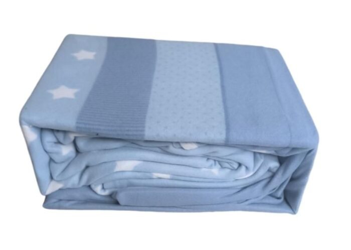 Sábanas Térmicas para Invierno 150x200 - Material Pirineo Suave y Cálido, Bajera Engomada 26 cm, Sada color Azul . - Imagen 4