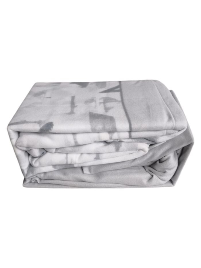 Sábanas Térmicas para Invierno 150x200 - Material Pirineo Suave y Cálido, Bajera Engomada 26 cm, Arbeca color Gris. - Imagen 9
