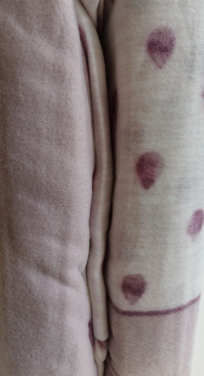 Sábanas Térmicas para Invierno 150x200 - Material Pirineo Suave y Cálido, Bajera Engomada 26 cm, Lagrimas color Rosa. - Imagen 3