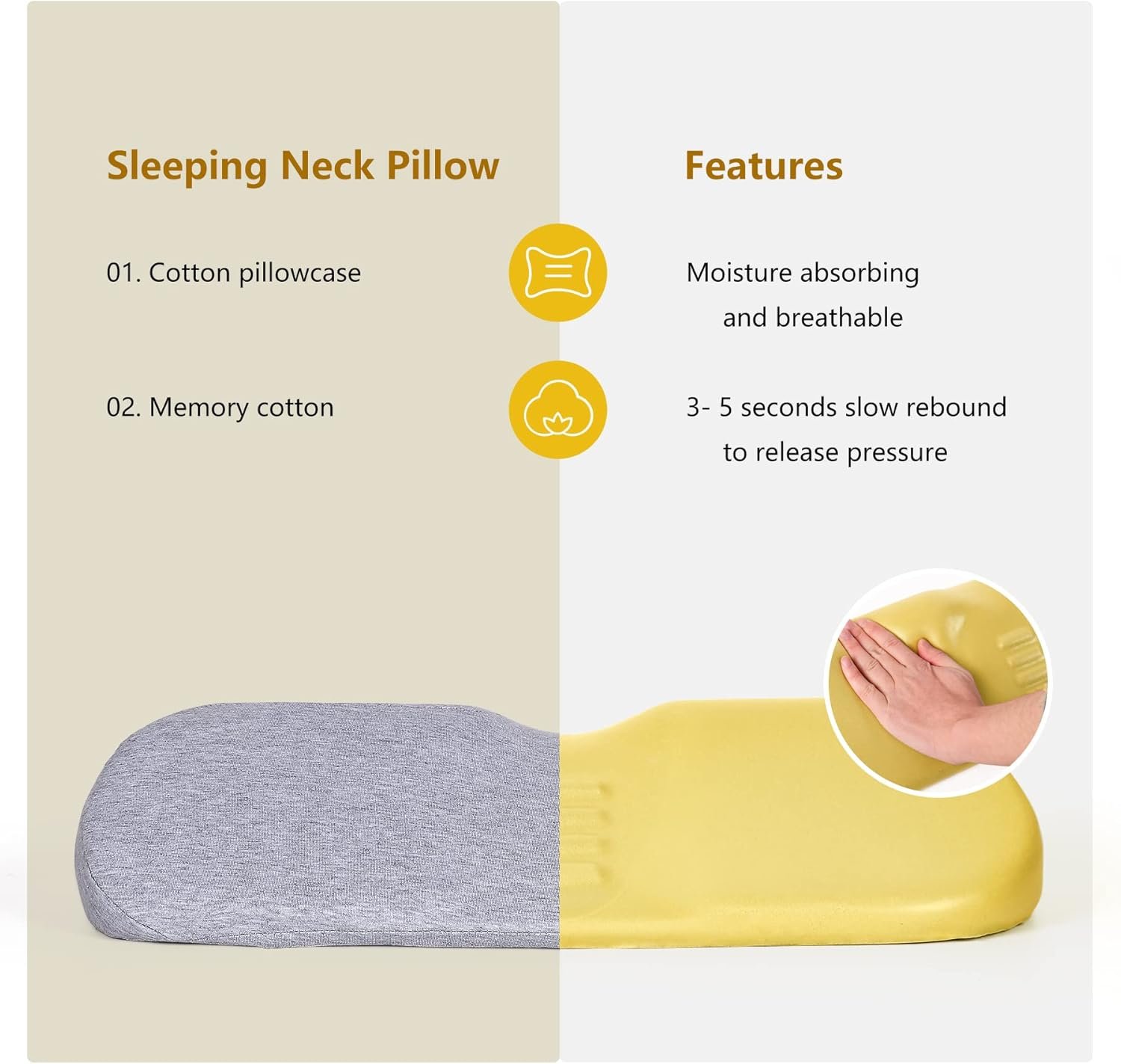 Almohada Cervical Viscoelástica: Confort y Salud para tu Cuello - Imagen 2
