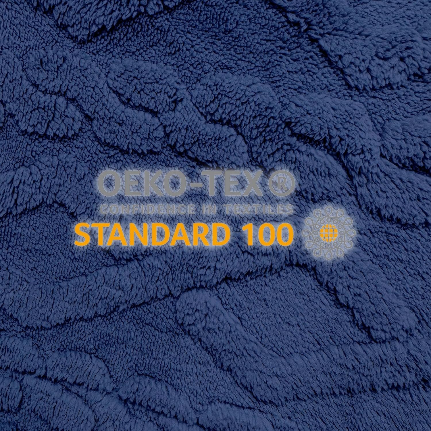 Edredón Sherpa Ochos Azul Marino | Invierno 90/105 y 135/150 cm - Imagen 3