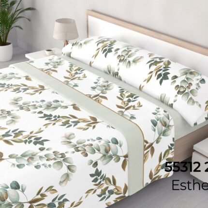 Sábanas Coralina Invierno Sedalina Verde – Juego 3 Piezas Térmico 240g/m²