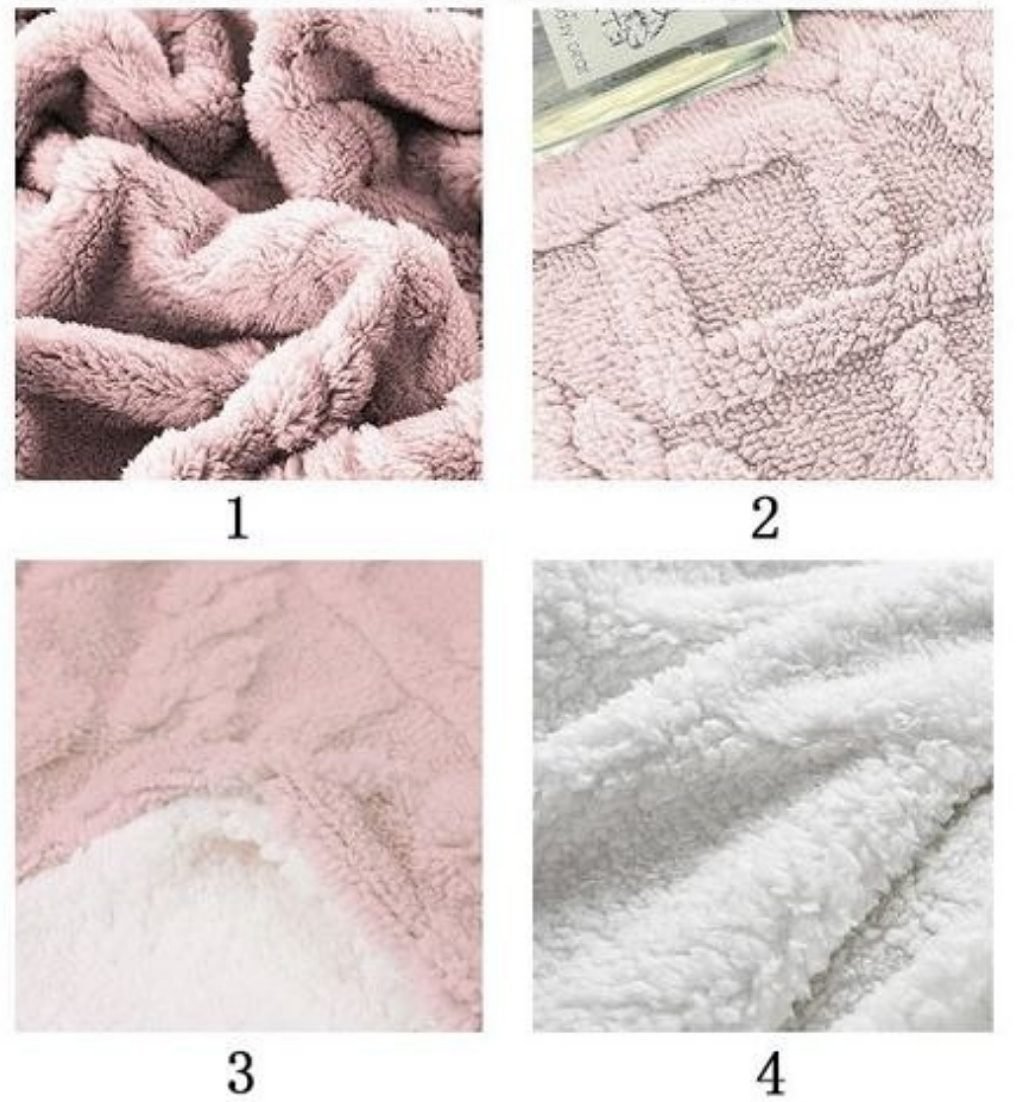 Edredón Sherpa Ochos Rosa Claro | Invierno 90/105 y 135/150 cm - Imagen 5