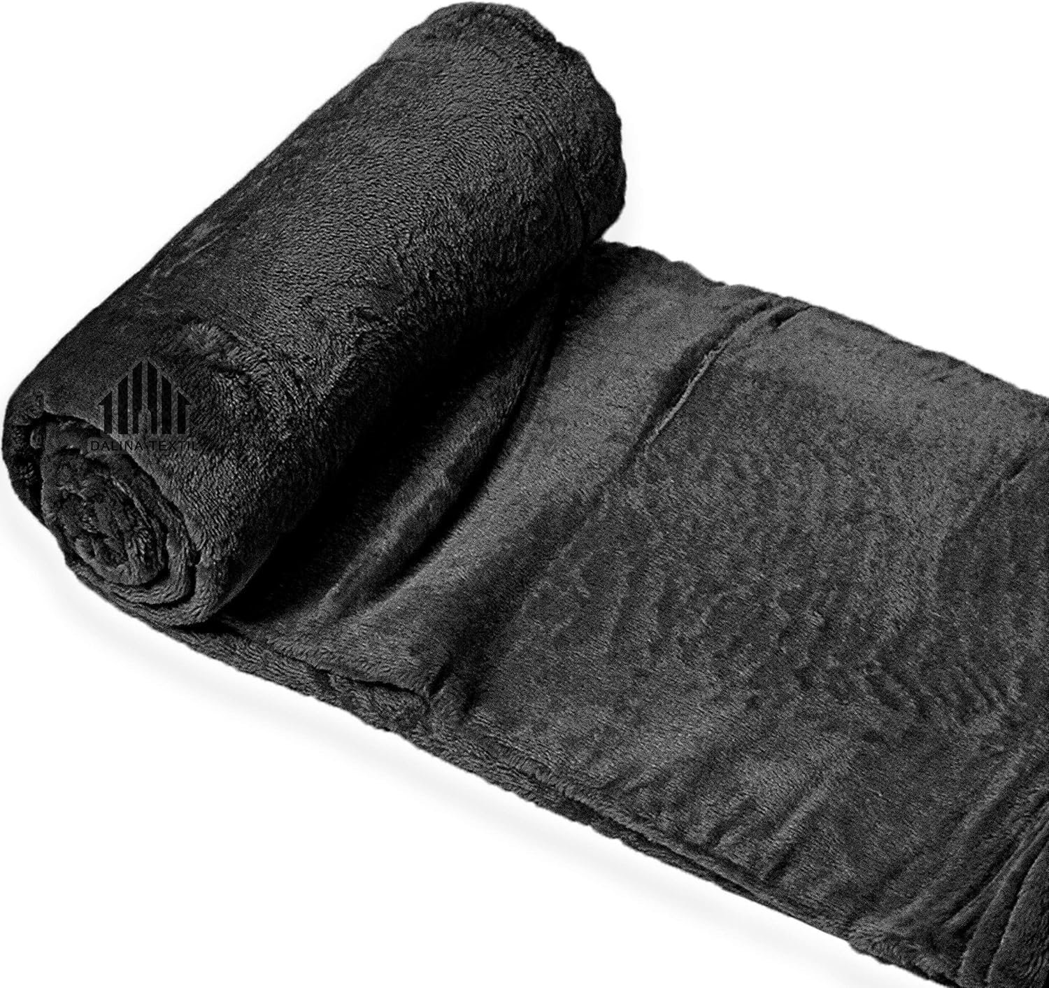 Manta Sofá, Cama y Viaje en Negro , tienes 3 tamaños Ultra suave, micro seda, No suelta pelo. - Imagen 7