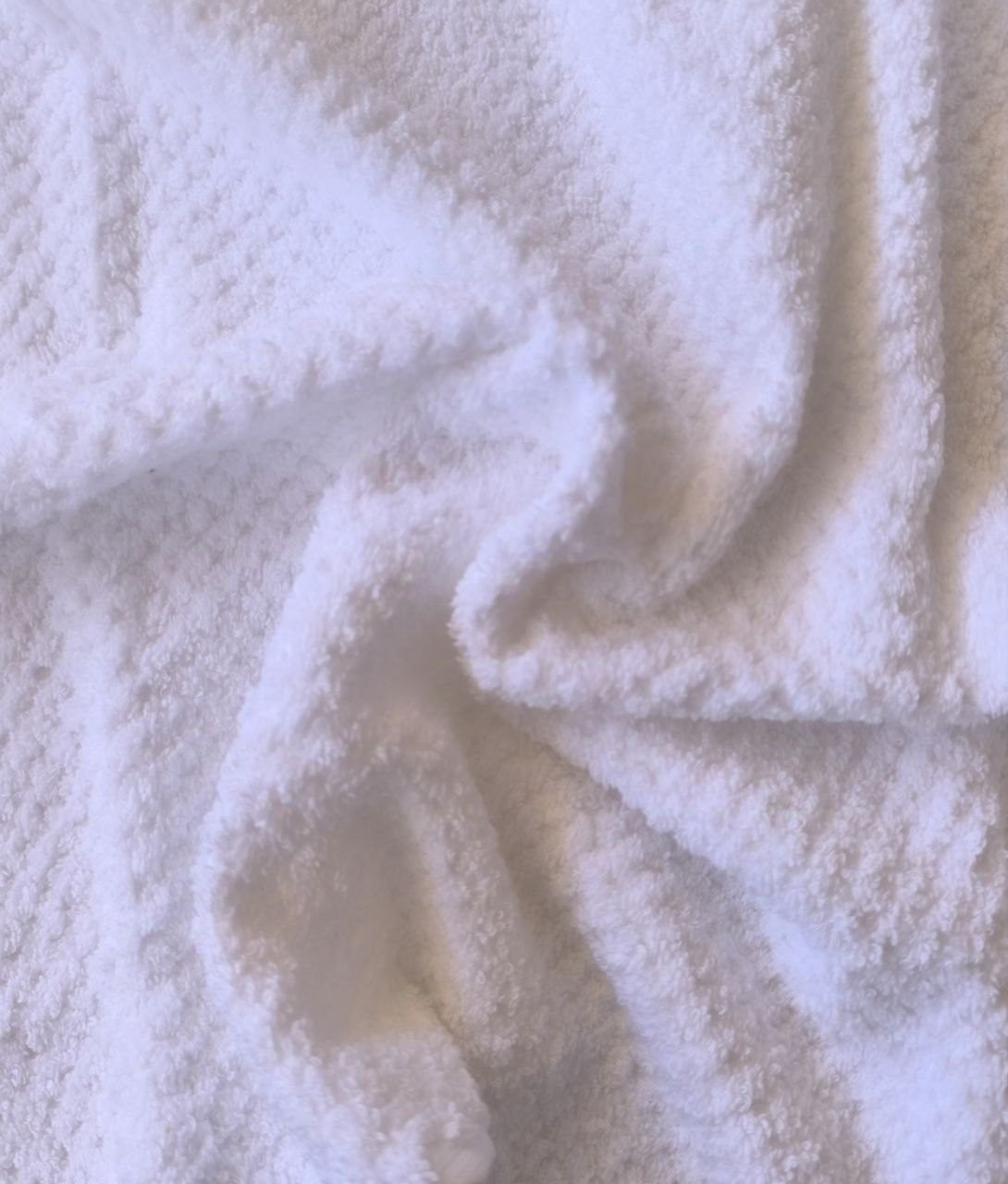 Juegos Toallas de baño algodón Portugués 600g de alta calidad set 3 - Lille en Blanco con Gris gruesas y duraderas | Mercatienda.es - Imagen 5