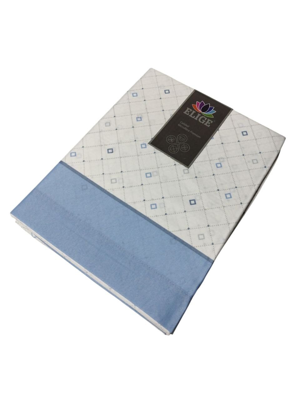 Juego sabanas cama verano 3 piezas Violeta en Azul Suaves y Económicas de Microfibra Anti-perli | Mercatienda.es - Imagen 3