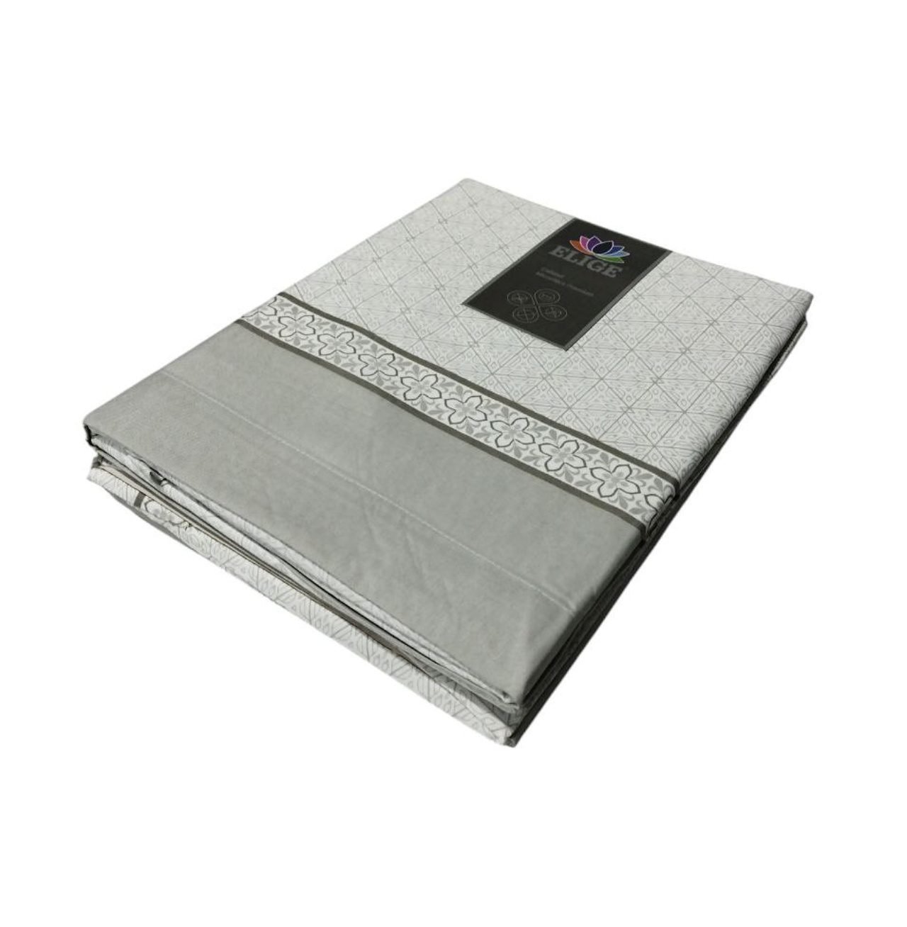 Sábanas cama verano Orquidea en Gris Suaves y Económicas de Microfibra Anti-perli | Mercatienda.es - Imagen 3