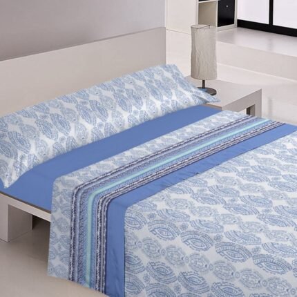Juego sabanas cama verano 3 piezas Lavanda Azul Suaves y Económicas de Microfibra Anti-perli | Mercatienda.es