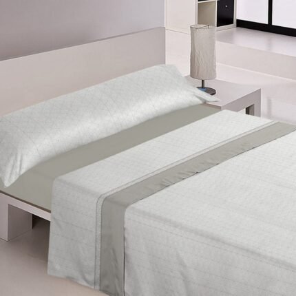 Sábanas cama verano Orquidea en Gris Suaves y Económicas de Microfibra Anti-perli | Mercatienda.es