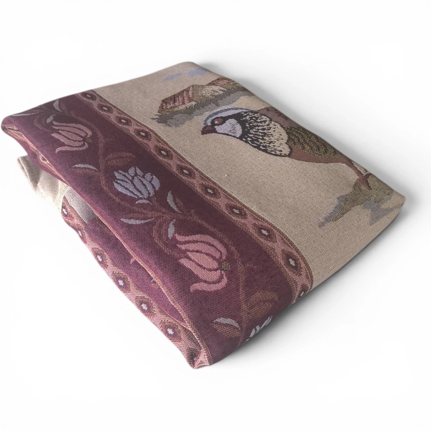 Cortina alpujarreña Perdices 140×250/260 cm | Jacquard - Imagen 3