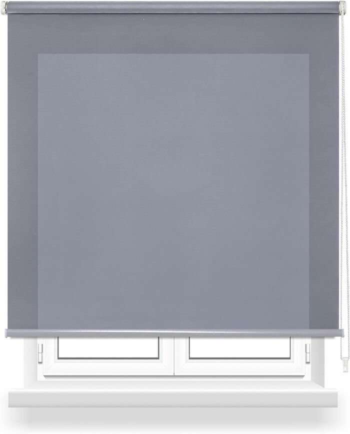 Estor Enrollable en Gris Oscuro : Diseños Elegantes y Modernos.