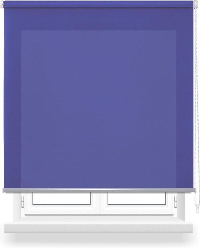 Estor enrollable azul oscuro: diseño elegante y moderno para tu hogar - Imagen 2