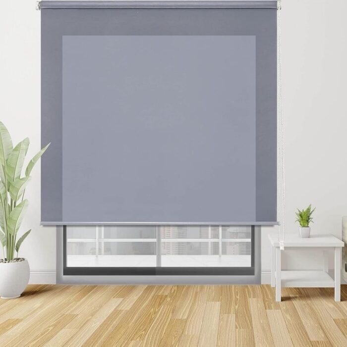 Estor Enrollable en Gris Oscuro : Diseños Elegantes y Modernos. - Imagen 3
