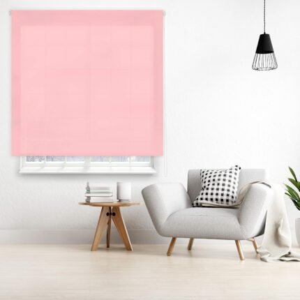 Estor enrollable Rosa y: elegante y moderno en varias medidas.