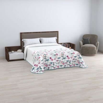 Colcha Reversible Económica - Diseño Moderno para Todo el Año - Medidas 90, 105, 135 y 150cm (sin cojines) - Mercatienda.es