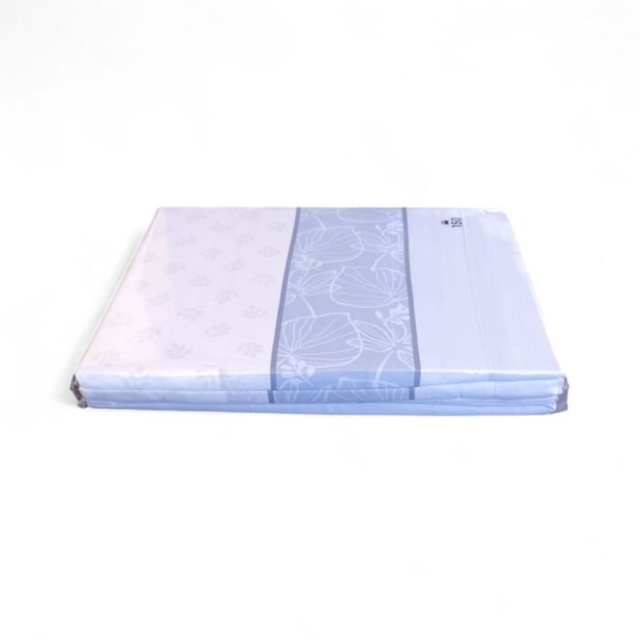 Juego de Sábanas Verano Microfibra Trebo Azul - Para Camas de 90 a 180 cm | Suave y Fresco | Anti-bolitas | Mercatienda.es - Imagen 4