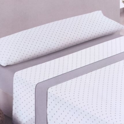Juego de Sábanas Verano Microfibra Cuadros Nube - Para Camas de 90 a 180 cm | Suave y Fresco | Anti-bolitas | Mercatienda.es