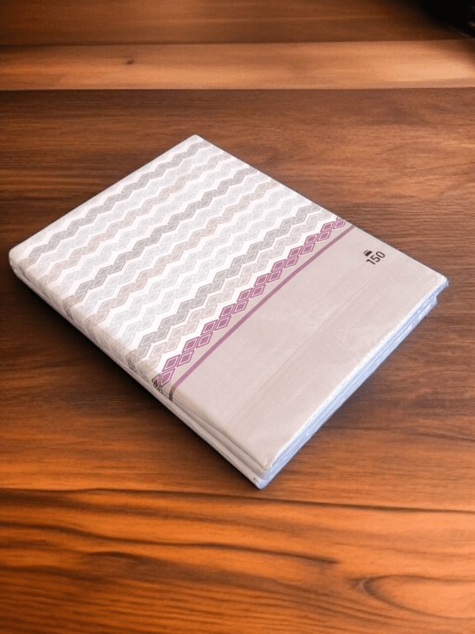 Juego de Sábanas Verano Microfibra Rombos Malva - Para Camas de 90 a 180 cm | Suave y Fresco | Anti-bolitas | Mercatienda.es - Imagen 3