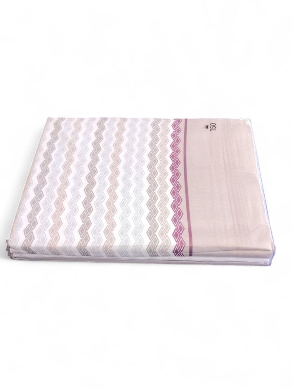 Juego de Sábanas Verano Microfibra Rombos Malva - Para Camas de 90 a 180 cm | Suave y Fresco | Anti-bolitas | Mercatienda.es - Imagen 4