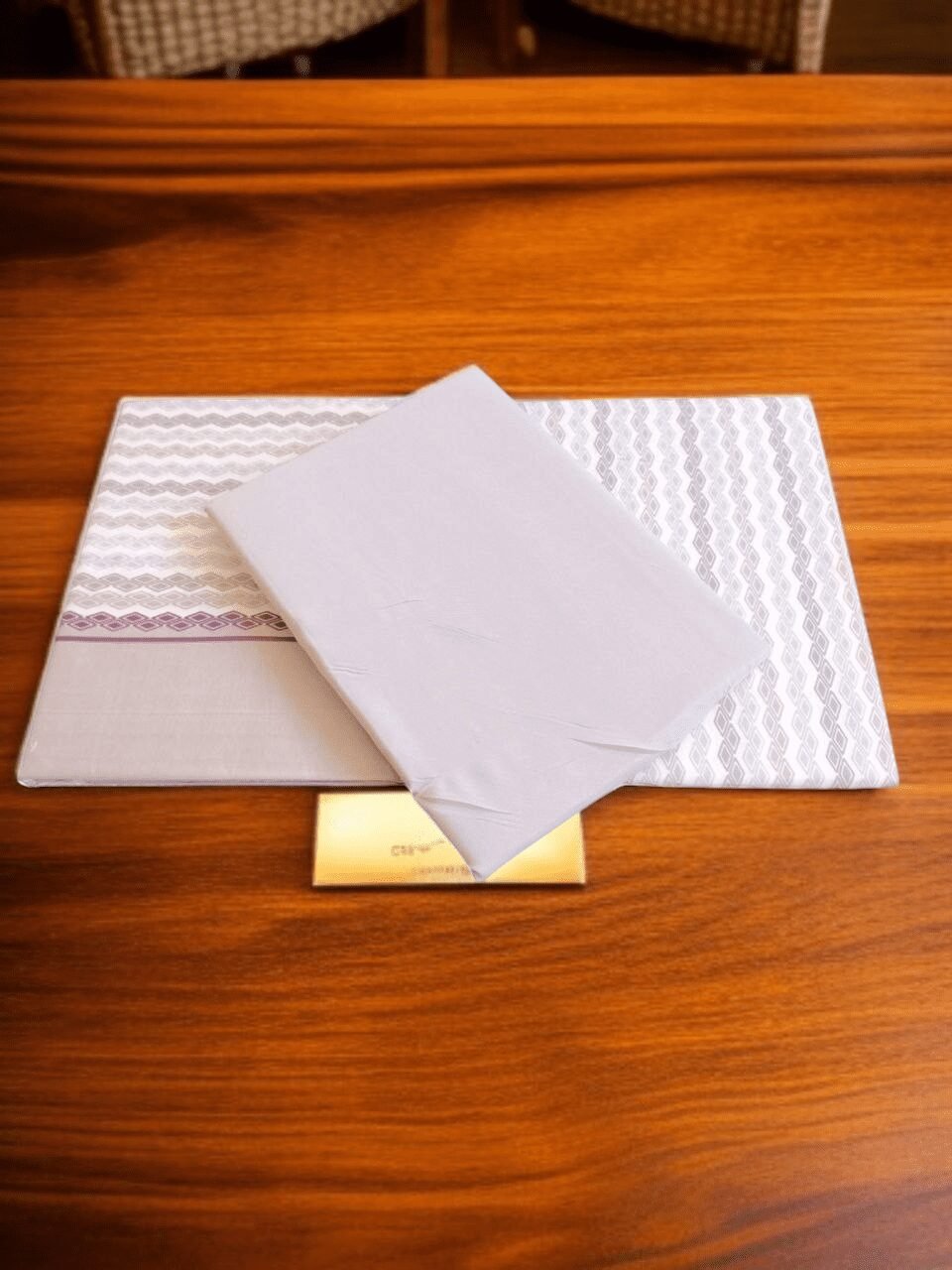 Juego de Sábanas Verano Microfibra Rombos Malva - Para Camas de 90 a 180 cm | Suave y Fresco | Anti-bolitas | Mercatienda.es - Imagen 5