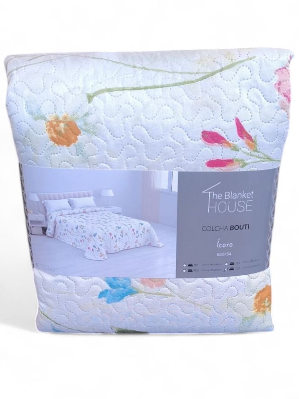 Colcha de Verano Ícaro Multicolor – Ligera, Fresca, Transpirable y Económica para tu Dormitorio - Imagen 2